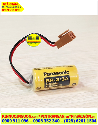Panasonic BR-2/3A thay Pin nuôi nguồn OMRON M5R lithium 3v 2/3A 1200mAh _Xuất xứ Nhật